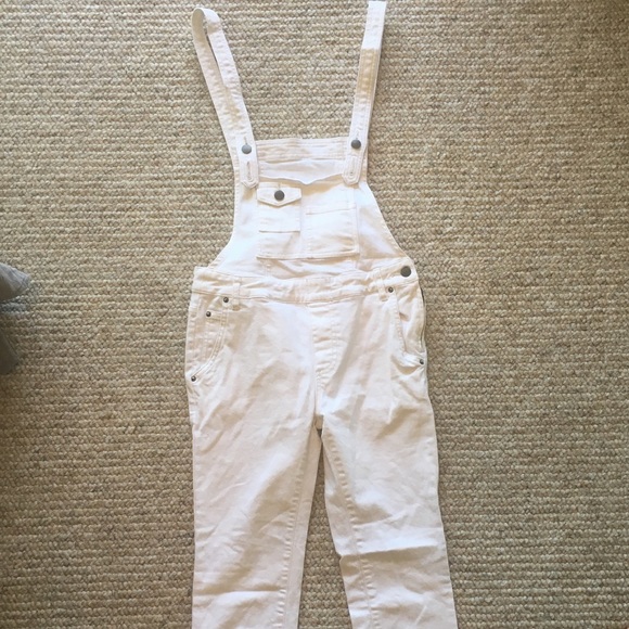 White Free People Overalls - Picture 3 of 3