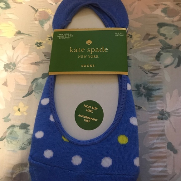 kate spade Accessories - Kate Spade non slip no show socks 3 pack