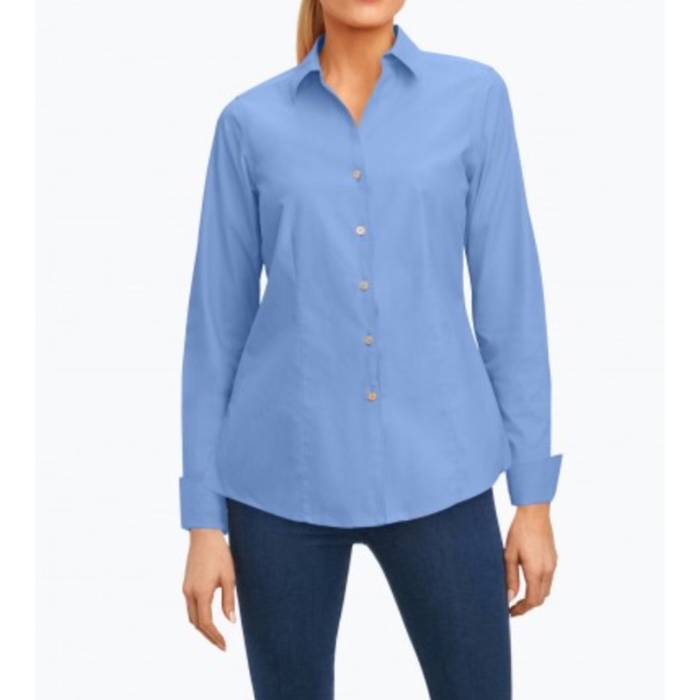 NWOT Foxcroft Non Iron Button Up