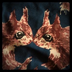 HTF Lularoe TC squirrel leggings