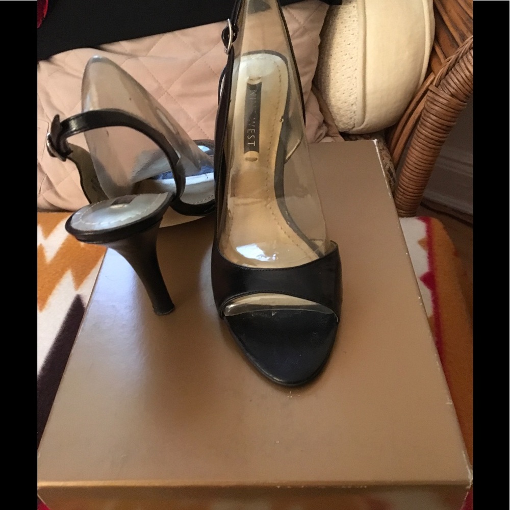 Nine West Peep Toe Sling back shoes