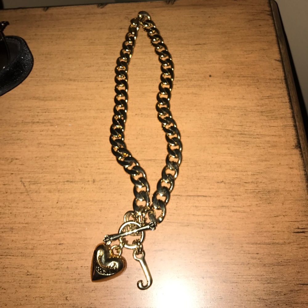 gold juicy couture necklace - like brand new