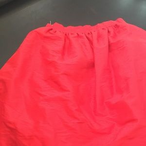 Strasburg Beautiful Red Silk Skirt