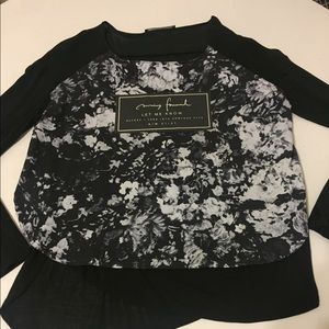 Zara women's long sleeve blouse