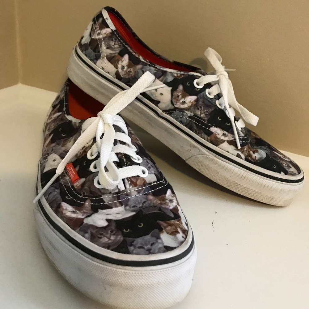 Cute Cat Vans