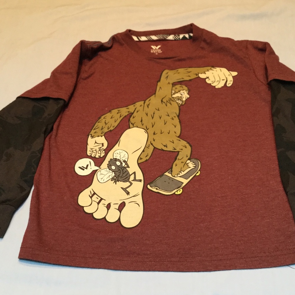 Boy's small long sleeve T