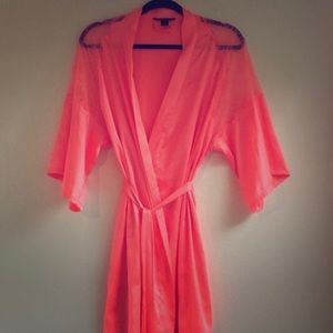 Victoria's Secret Coral Robe