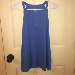 authentic Lilly Pulitzer blue V-neck top