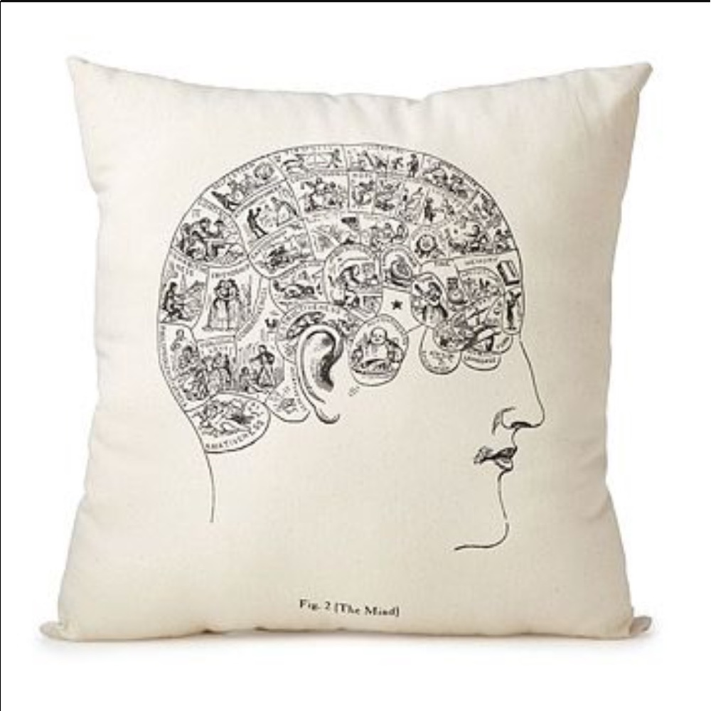 Decorative vintage pillow