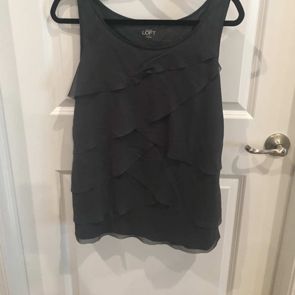 Ann Taylor LOFT fancy tank top