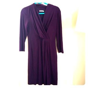 Eliza J faux-wrap jersey dress - NWOT