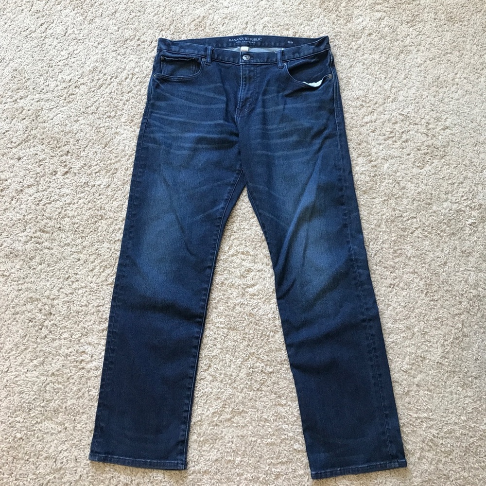 BR Men's Traveler Slim cut Denim (stretch)