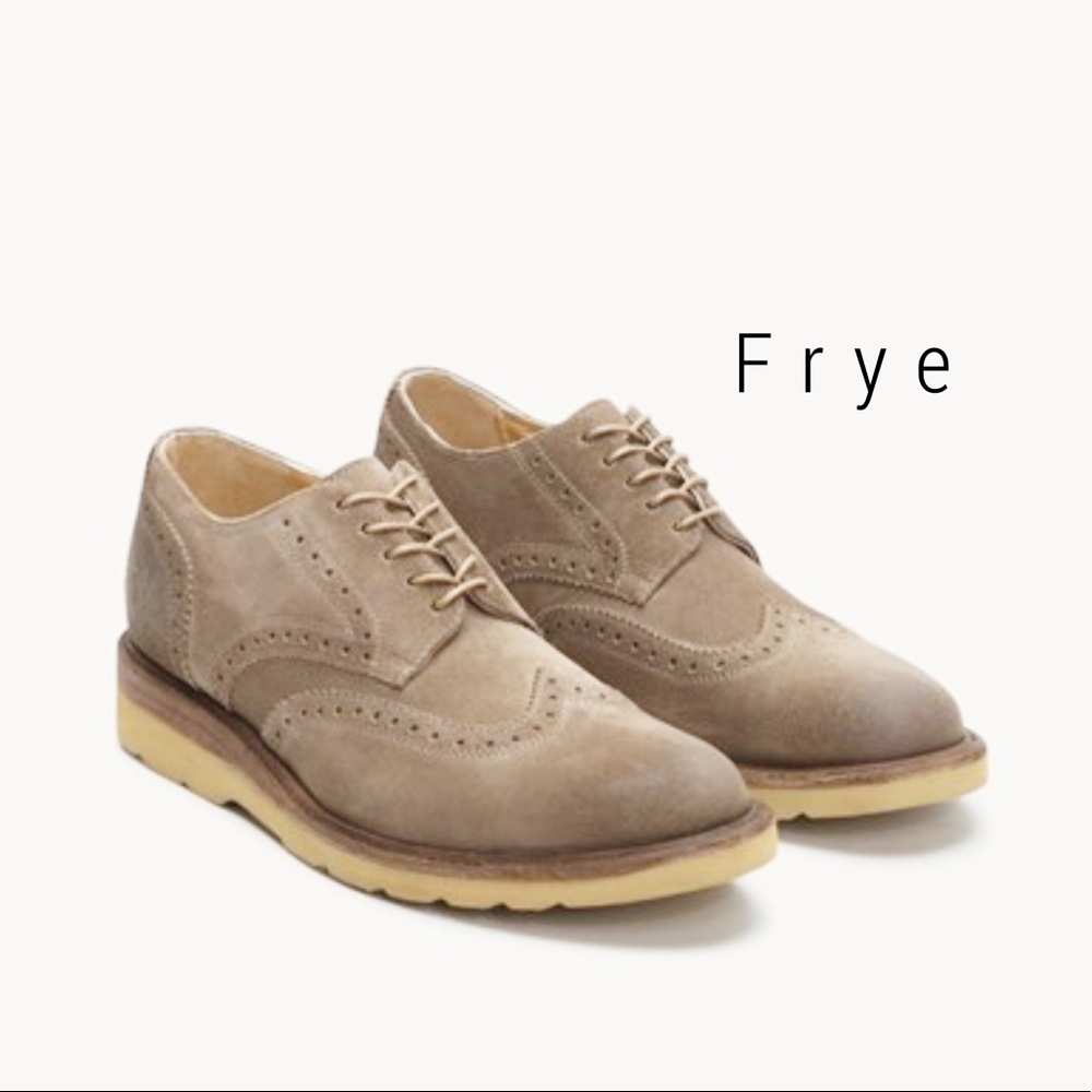 FINAL Host Pick NEW Frye Jim Wedge wingtip oxfords