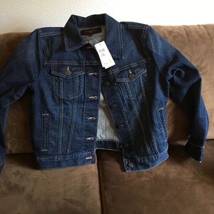 Banana republic jean jacket with stretch