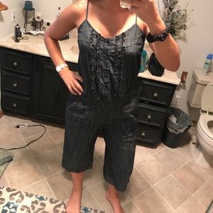 Denim jumpsuit