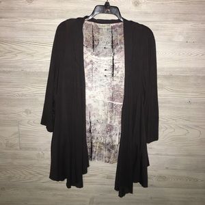 Sleeveless top with shrug to match