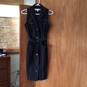 Carolina Herrera Black Sleeveless Dress Size 2