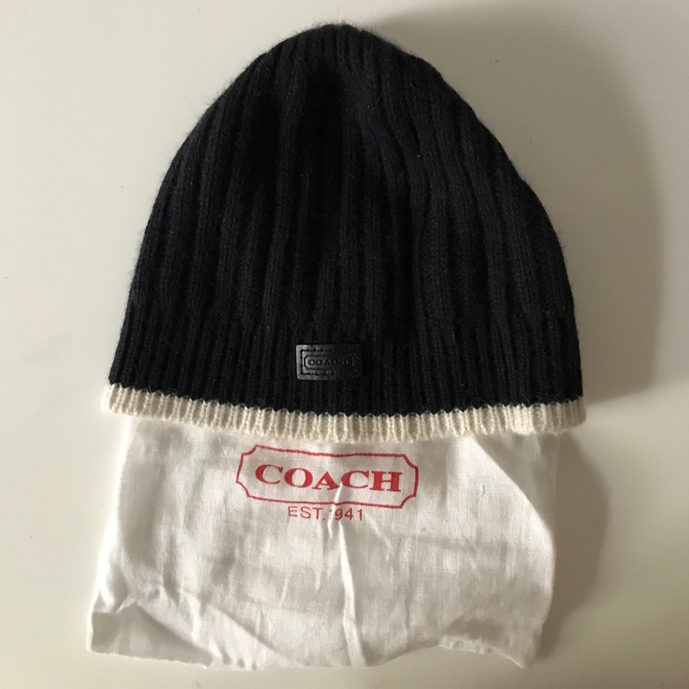 Black Coach Winter Hat