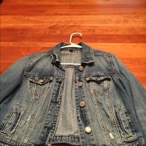 Shorter denim jacket size M