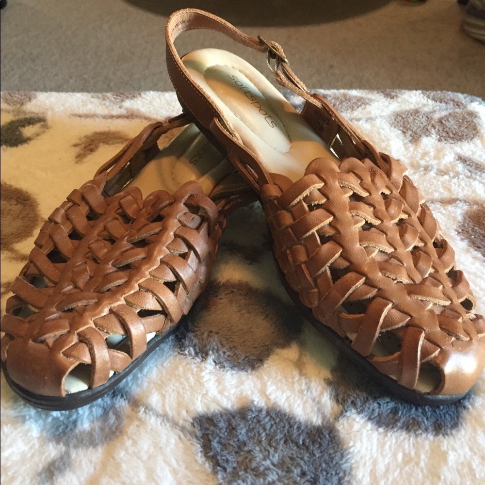Softspots Brown Sandals
