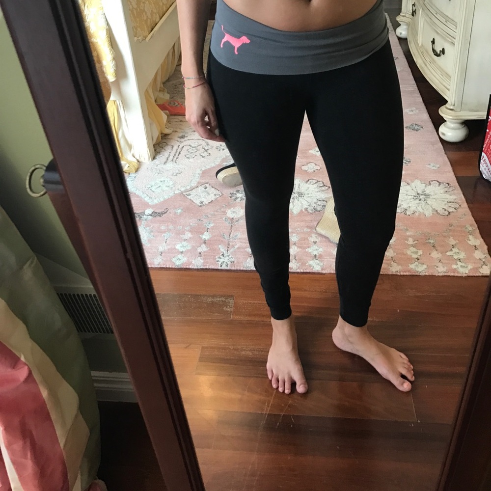 VS pink leggings