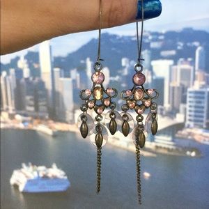 Boho chic earrings