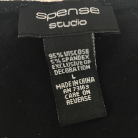 Black Ruffle Tank Top - Picture 3 of 4