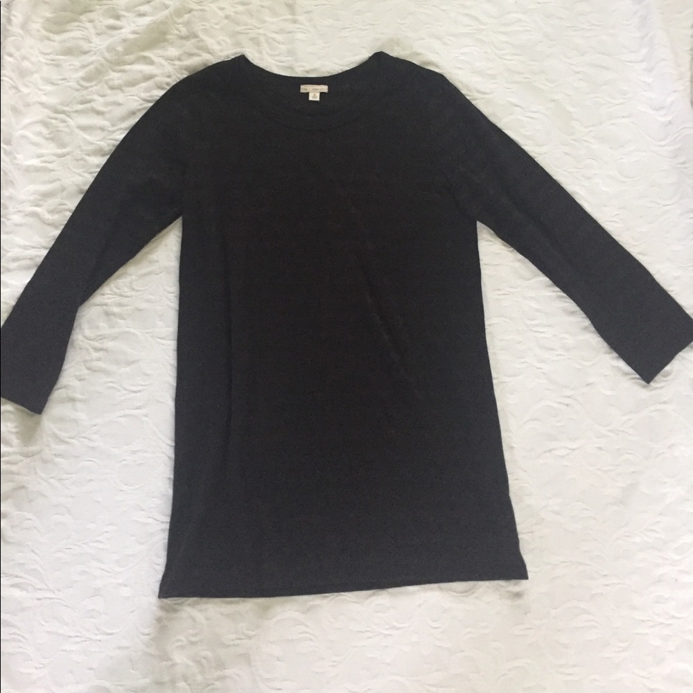 Gap Long Length 3/4 Sleeve Tee w/ Copper stripes M