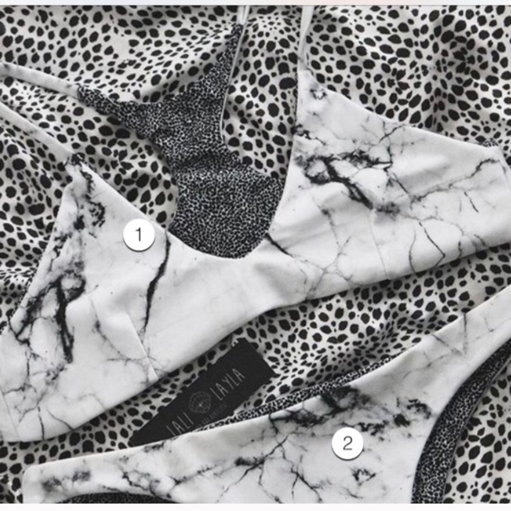 Lali & Layla brand medium swimsuit top. Tags on