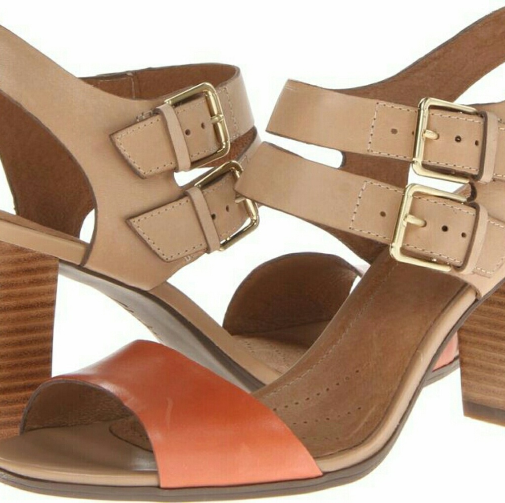 Clarks Shira Danika leather sandal 10