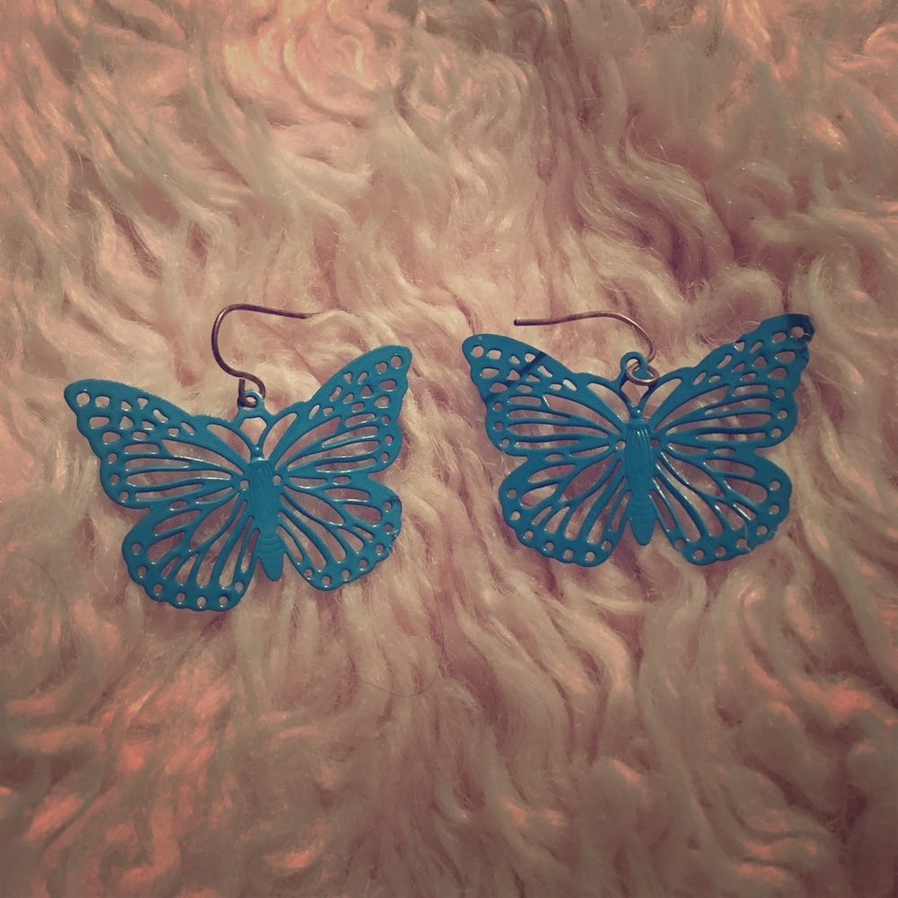 Aqua metal Butterflies 🦋