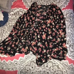 flower cardigan