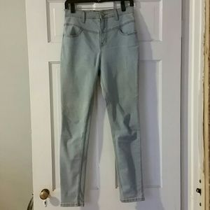 BDG high-waisted light denim jeans