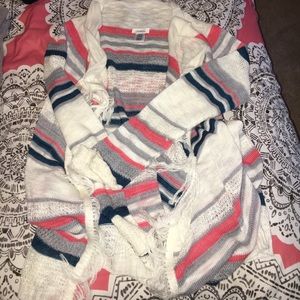 fringe cardigan