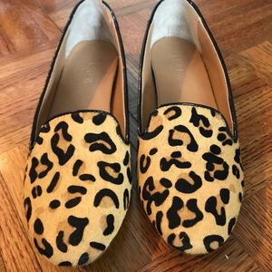 JCrew leopard flats