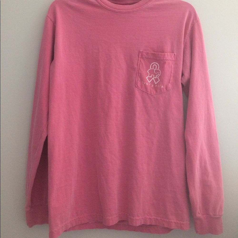 Pink Ivory Ella long sleeve tee