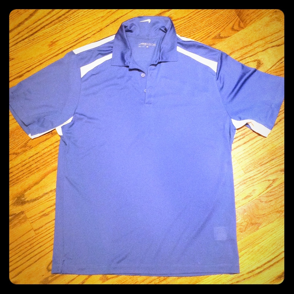 Men's Large Nike Golf Shirt Dri-Fit