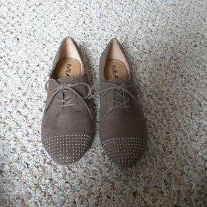 Taupe Oxfords
