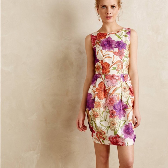 Jill Stuart Dresses & Skirts - Anthropologie: Jill Jill Stuart Peony Silk Dress