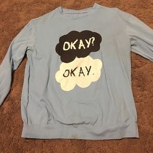 The Fault In Our Stars long sleeve