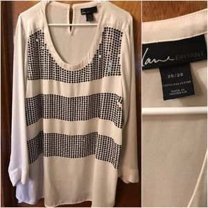 Lane Bryant Tunic Top with Sequins