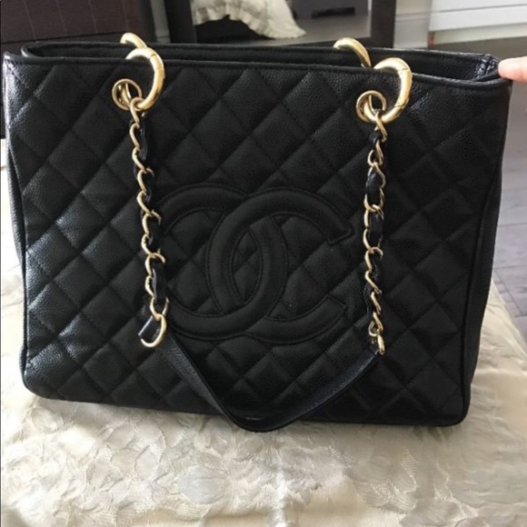 CHANEL Bags Chanel Black Vintage Leather Handbag Poshmark