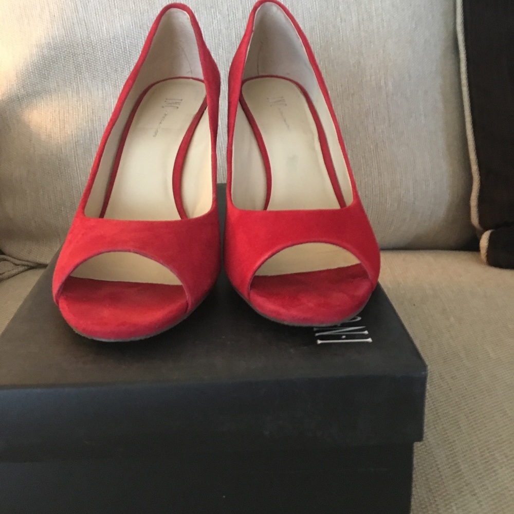 Inc peep toe Wedges
