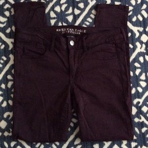 AE stretch skinny jeans