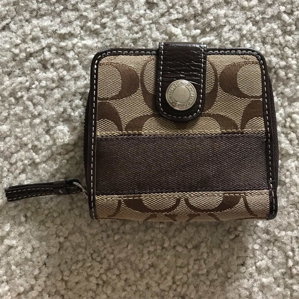 Coach bifold wallet