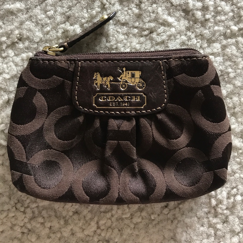 Coach change purse
