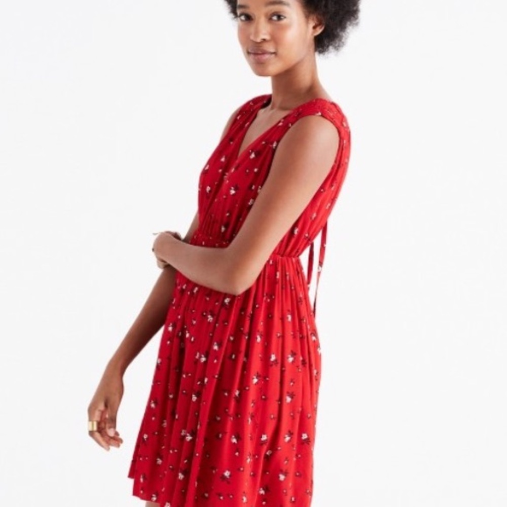 Madewell magnolia dress in rosebud