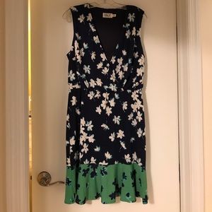 Eliza J Floral sleeveless Dress