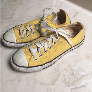 Yellow Converse