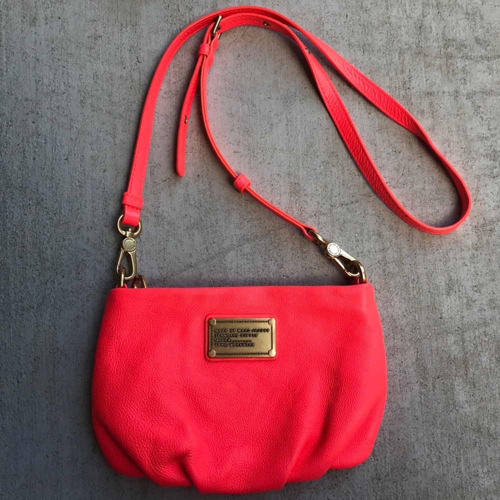 Neon Coral Marc by Marc Jacobs Crossbody!